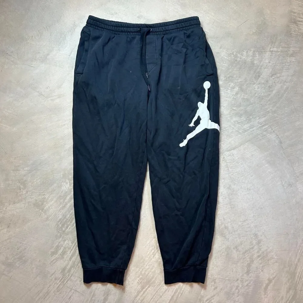 Jordan Men's Black Joggers-tracksuits